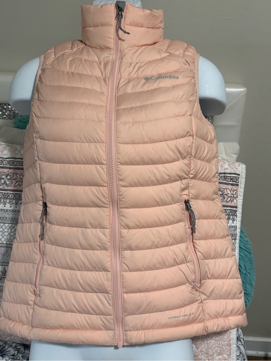 Columbia Jackets & Blazers - Columbia Peach Quilted Packable Puffer Vest